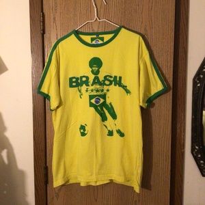 Soccer brazil tee
